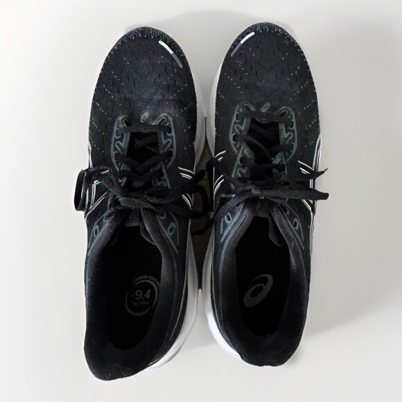 ASICS Gel-Cumulus 26 Men\'s Running Shoes US 10 Black White 1011B792